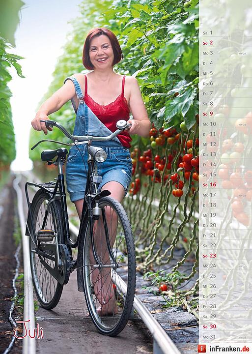 Freches Gemüse - Frische Früchte - Kalenderpräsentation 2017