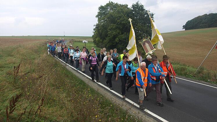 Impressionen von der Wallfahrt nach Retzbach. Foto: Stefan Geiger