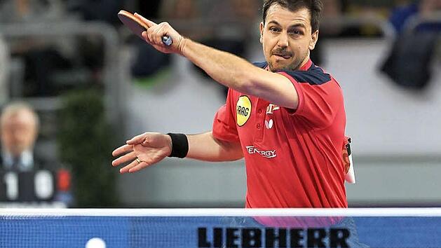 Timo Boll lie&szlig; im Finale mit seinem druckvollen Spiel dem Abwehrspezialisten Ruwen Filus keine Chance. Fotos: imago/Hans-Martin Issler/Peter Seidel