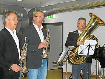 So wie sie schon vor einem Jahr beim Benefizkonzerten in Pfarrweisach begeistert haben, werden die Bläser von "Blechgefühl" mit Rainer Nöller wieder für den Kolumbienkreis dabei sein.  Foto: ka