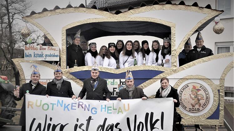 Impressionen vom Faschingsumzug in Welitsch. Foto: Wolfgang Leicht