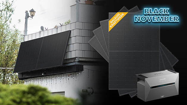 Anker Balkonkraftwerke im Black Friday-Vergleich: Drei Sets, ein Preis-Knaller