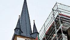 Geplant ist, die Sanierung des Kirchendaches von St. Kilian im Laufe des Jahres fertigzustellen.