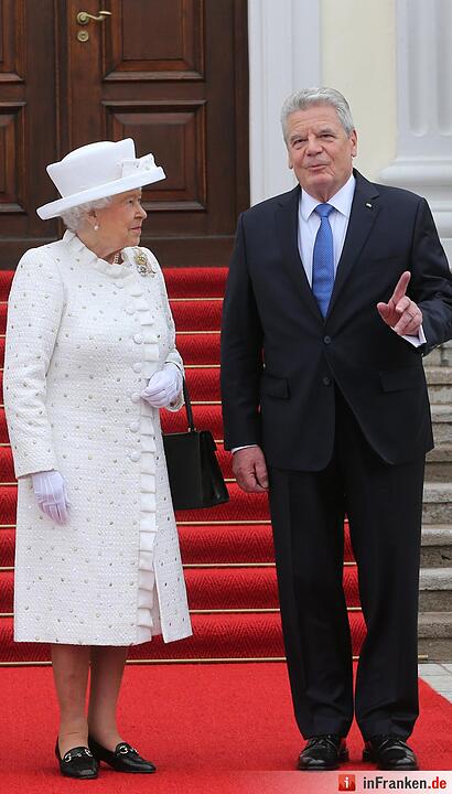 Britische Queen besucht Deutschland