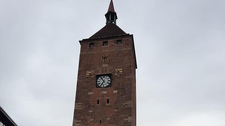 Wei&szlig;er Turm N&uuml;rnberg Symbol
