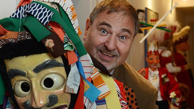 Fastnachtspr&auml;sident Bernhard Schlereth regt einen Wechsel der Live-Sendung "Fastnacht in Franken" zur ARD an. Foto: Thomas Obermeier