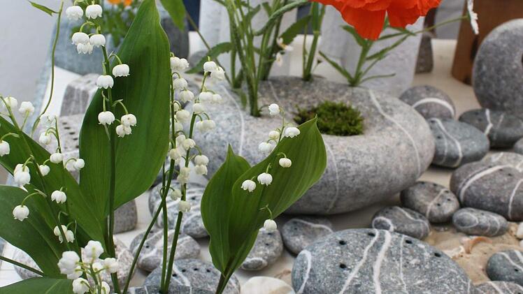 Die Kunstwerke wurden aus unterschiedlichen Materialien hergestellt. Foto: Carmen Schwind