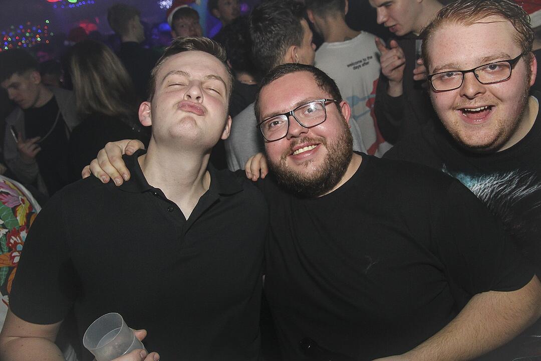 Partystimmung an Heiligabend