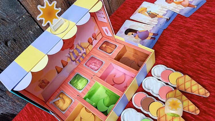 Carla Caramel im Test: Toll umgesetztes Eistüten-Füllen - Nominiert als Kinderspiel des Jahres 2023