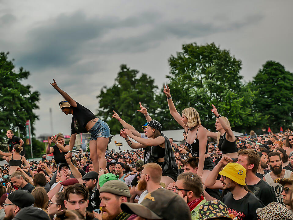 So heiß her ging es bei Rock im Park am Samstag - Stages Teil 2