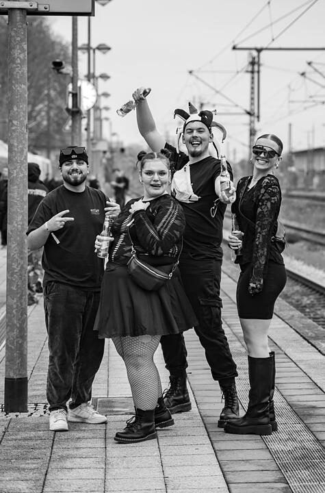 Die beste Party im Zug!