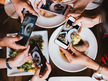 Restaurant mit strenger Smartphone-Regel