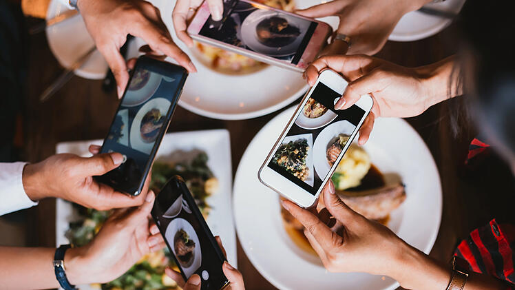 Restaurant mit strenger Smartphone-Regel
