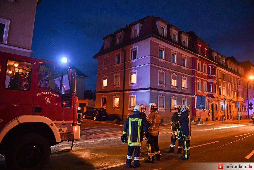 Brand in Bamberg-Ost