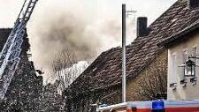 Bei dem Brand in Buttenheim kamen die meisten Kühe in dem betroffenen Stall um. Foto: Hoch