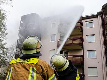 Bei dem Feuer in der Hans-Böckler-Straße in Bamberg war am Mittwoch ein Schaden von rund 200.000 Euro entstanden. Foto: Matthias Hoch