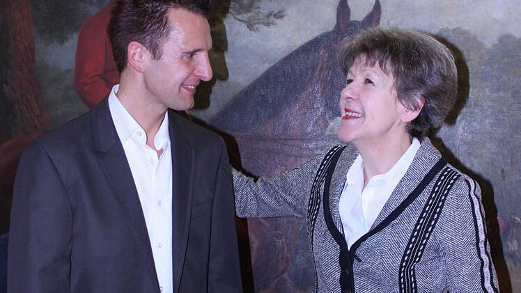 Der Künftige und die Scheidende: Andreas Hügerich und Bianca Fischer.