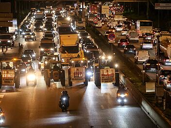 Protest gegen EU-Mercosur-Freihandelsabkommen - Paris