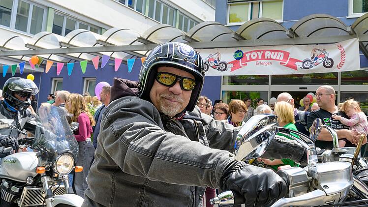 Erlanger Toy Run 2024: Motorradkorso für den guten Zweck - 45.000 Euro Spenden gesammelt