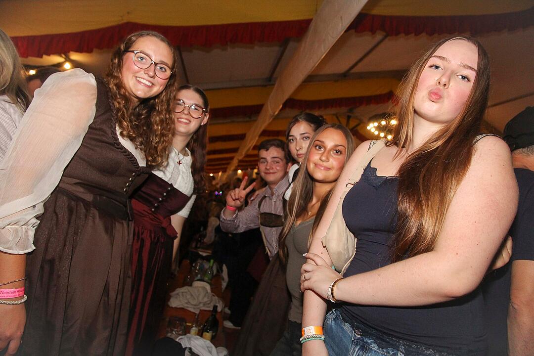 Endlich wieder Weinfest in Abtswind.