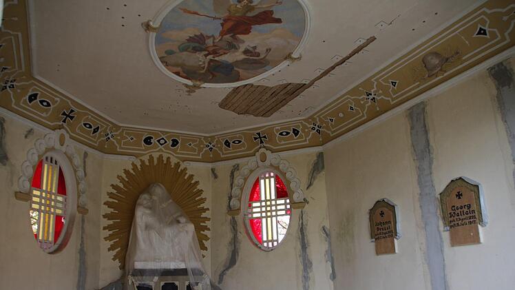 Die Kapelle am Heldenfriedhof soll im Frühjahr denkmalgerecht saniert werden.  Foto: Andreas Dorsch