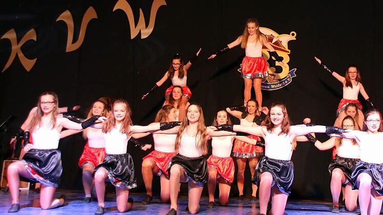 Tänzerinnen aus Weidach Foto: Bettina Knauth