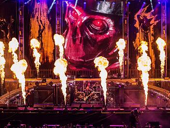 Volbeat bietet eine einzigartige Bühnenshow. Foto: Argo Konzerte GmbH