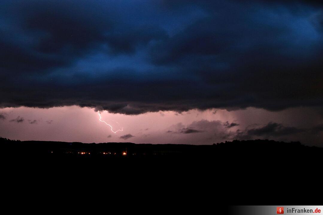 Unwetter über Franken II