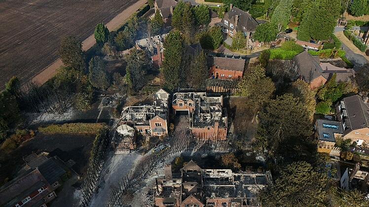 Waldbr&auml;nde in den West Midlands
