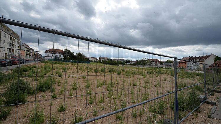 4,9 Hektar Sandfläche mitten im Stadtteil Wunderburg - hier soll der "Ulanenpark" entstehen. Foto: Ronald Rinklef