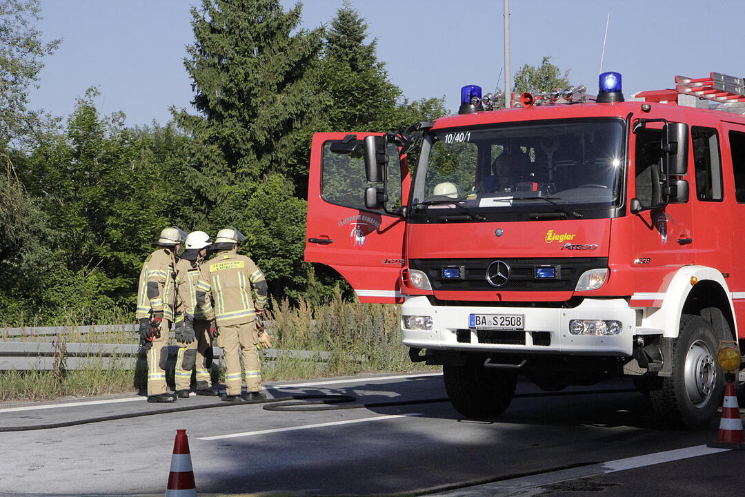 Schwerer Auffahrunfall in Bamberg