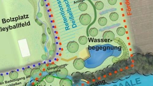 Die geplante Wasserbegegnungsstelle wurde einer B&uuml;rger-Befragung unterzogen.