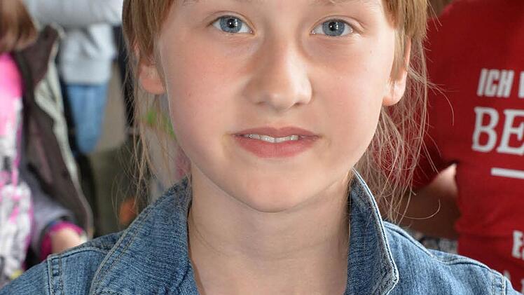 Sandrina (10): "Es war gut erklärt, so, dass es nicht nur Erwachsene verstehen konnten. Ich habe erfahren, dass man nicht traurig sein muss, wenn einer stirbt. Man weiß ja, dass man irgendwann auch stirbt und ihn wieder sieht." Foto: Ronald Rinklef