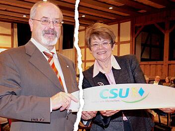 Durch die Neustadter CSU geht ein Riss: Die Stadtratsfraktion, zu der auch der Landtagsabgeordnete Jürgen W. Heike gehört, will nicht mehr mit Elke Protzmann zusammenarbeiten.CT-Archiv