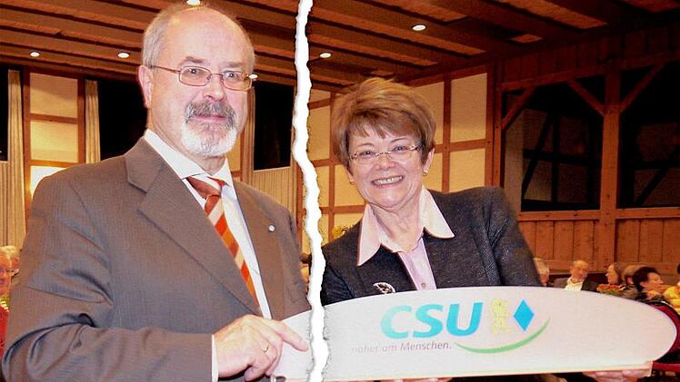 Durch die Neustadter CSU geht ein Riss: Die Stadtratsfraktion, zu der auch der Landtagsabgeordnete Jürgen W. Heike gehört, will nicht mehr mit Elke Protzmann zusammenarbeiten.CT-Archiv