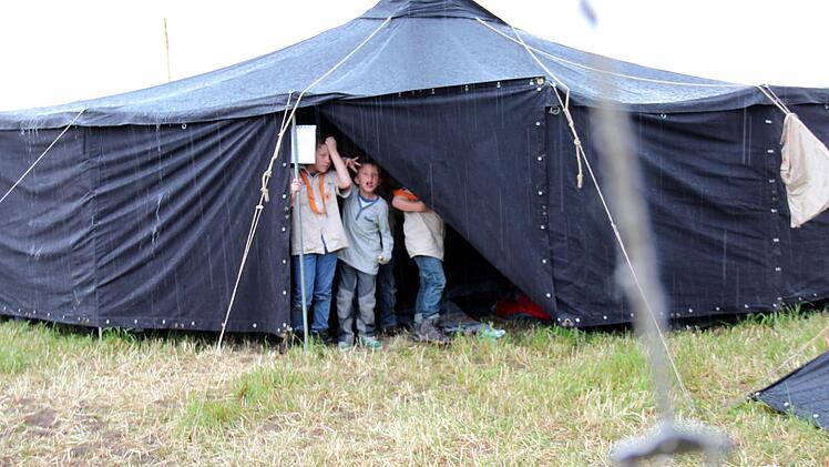 Oh je, es regnet! Foto: Johanna Blum