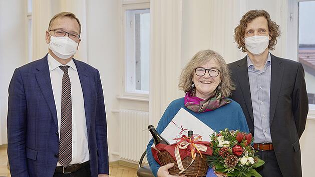 Verabschiedung Dr. Regnia Hanemann durch OB Starke