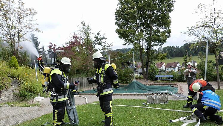 Übung im Kindergarten Fölschnitz
