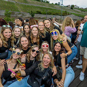 Auf drei Decks wurde richtig gefeiert!