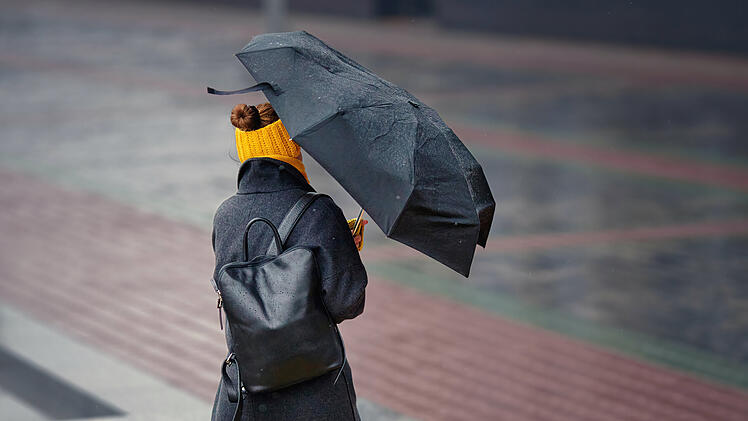 Regenwetter, Wetter in Franken, K&auml;lte, Kalt, Regen, Frost, Herbst