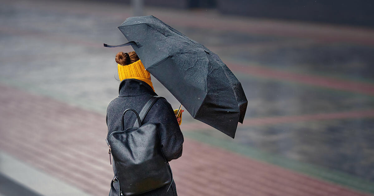 Partly severe gale-force winds in Franconia - | DWD with update