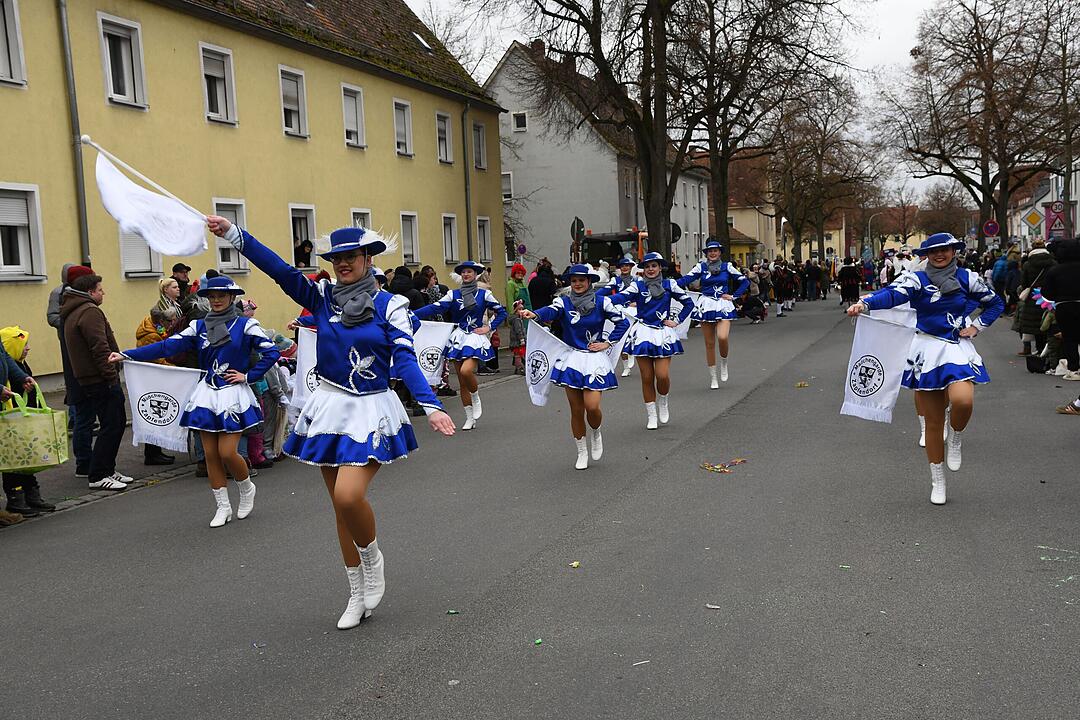 Faschingstreiben in der Gartenstadt.