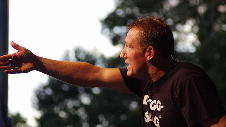 Michl Müller live beim Golfclub Bad Kissingen, 14. August 2014