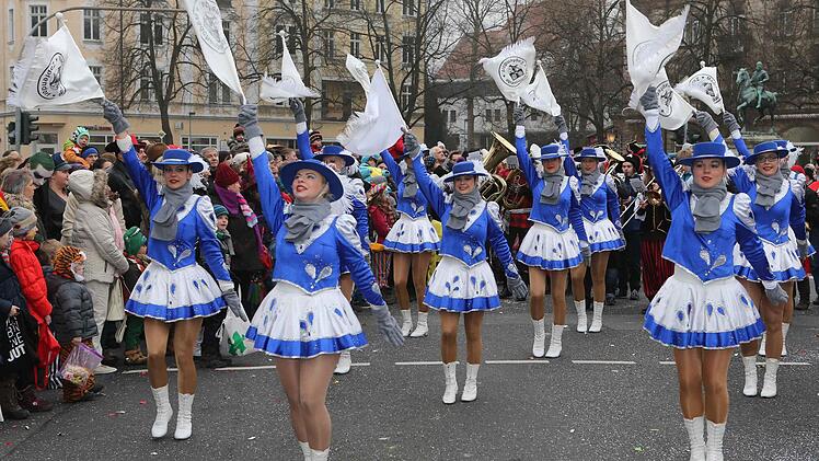 Faschingsumzug in Bamberg Foto: RiegerPress