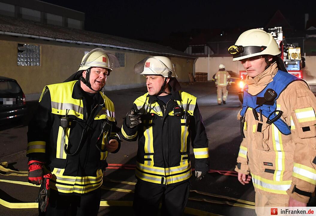Brand am Silvesterabend in Bamberg