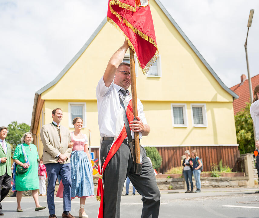 Heimf&uuml;hrung der Braut des F&uuml;rsten Castell-R&uuml;denhausen