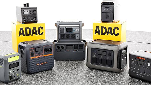 Der ADAC testet acht mobile Powerstationen.
