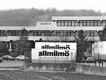 Das Firmengelände in Zeil, aufgenommen im Jahr 1996. Foto: FT-Archiv