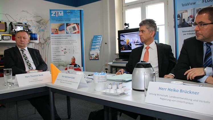 Eindrücke vom Besuch des Regierungspräsidenten im ZTM. Foto: Ralf Ruppert