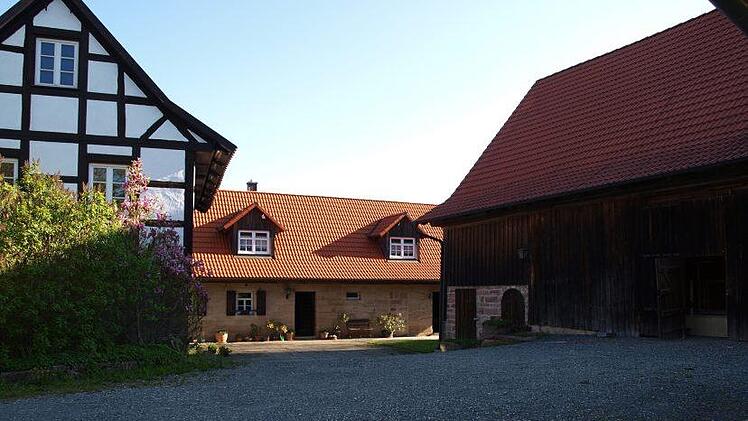 Der Innenhof  des Heinersreuther Hofs Foto: Adalbert-Raps-Stiftung